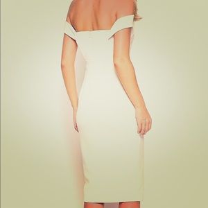 ASOS - Off the shoulder midi dress